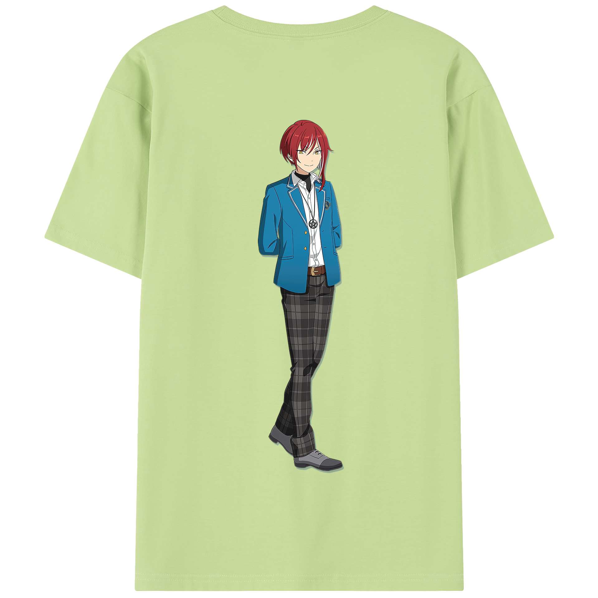 （画像用） あんさんぶるスターズ! Ensemble Stars 綿100％半袖Tシャツ（背面プリント）